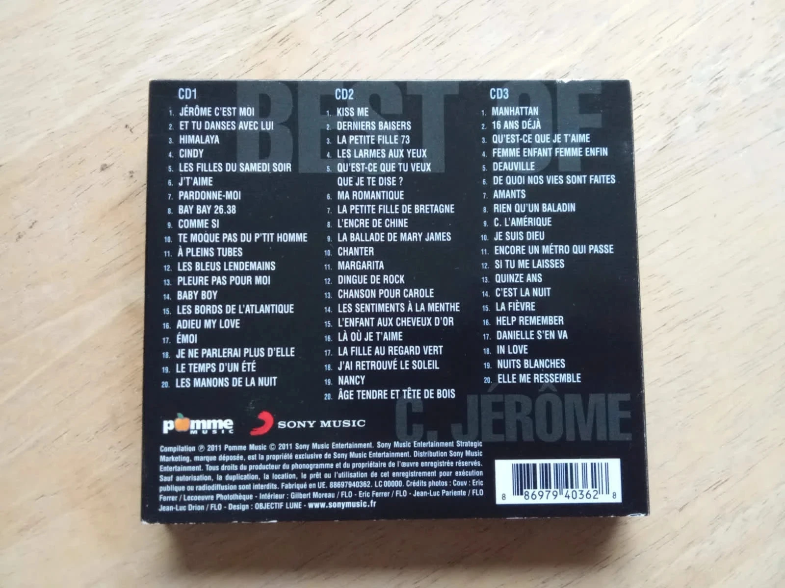 [Triple CD] C. Jérôme, Best of 3 CD – photo 4